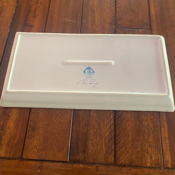 CE Corey The Race Jockey Painted Tart Tray Equestrian Horse Racing Portugal - Picture 8 of 12